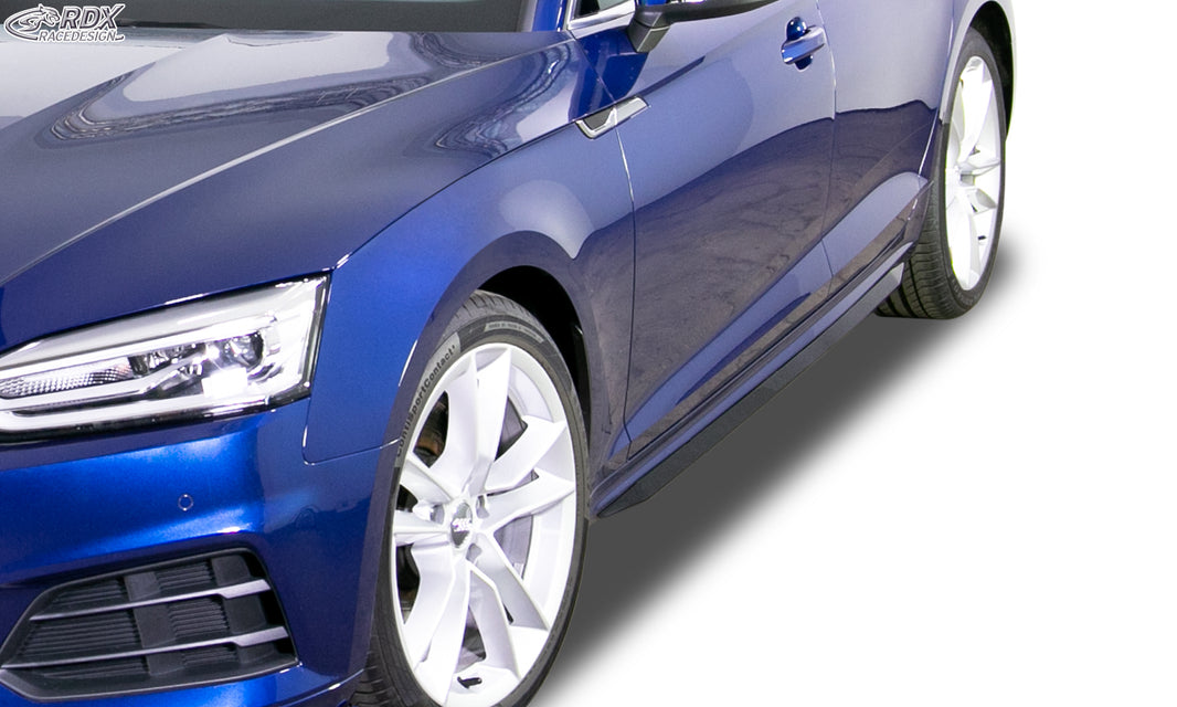 RDX Sideskirts for AUDI A5 (F5) (Coupe + Convertible + Sportback) "Slim"