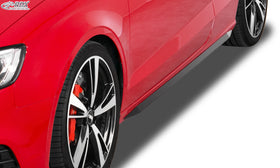 RDX Sideskirts for AUDI A3 8V7 Convertible Convertible "Slim"
