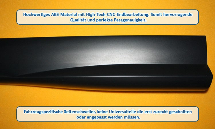 RDX Sideskirts for VW Lupo & Arosa 6H/6HS "Turbo-R"