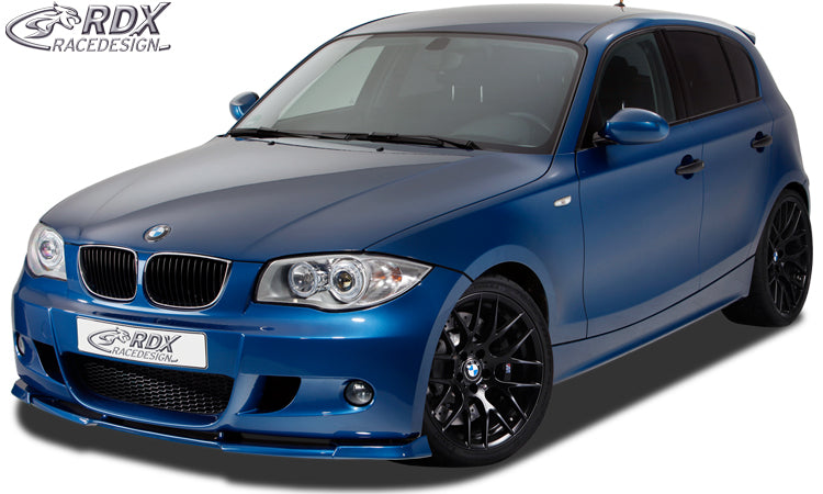 RDX Front Spoiler VARIO-X for BMW 1series E81 / E87 (M-package and M-Technic Frontbumper) Front Lip Splitter
