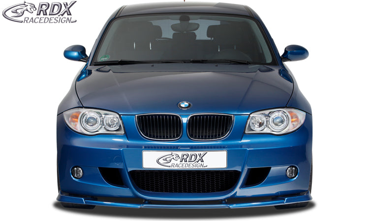 RDX Front Spoiler VARIO-X for BMW 1series E81 / E87 (M-package and M-Technic Frontbumper) Front Lip Splitter