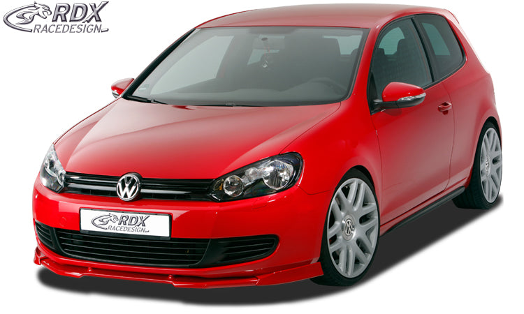 RDX Front Spoiler VARIO-X for VW Golf 6 Front Lip Splitter