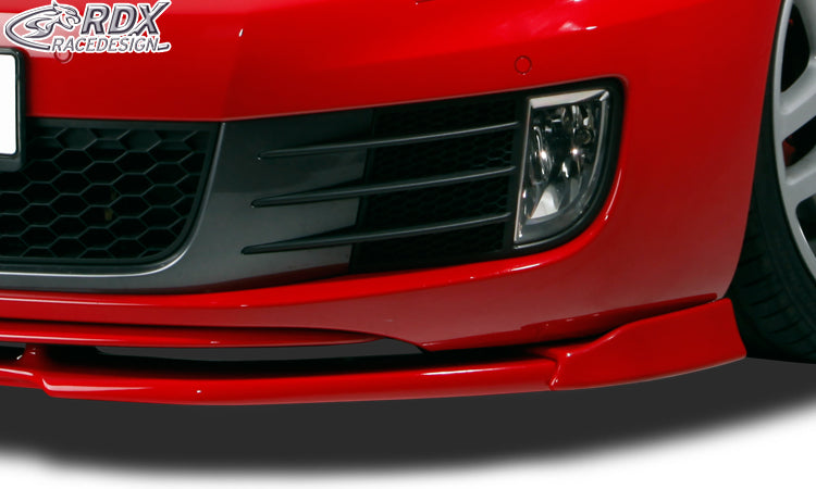 RDX Front Spoiler VARIO-X for VW Golf 6 GTD, GTI Front Lip Splitter