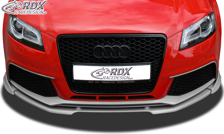 RDX Front Spoiler VARIO-X for AUDI RS3 2011+ (3-doors + Sportback) Front Lip Splitter
