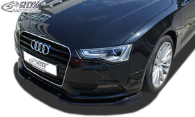 RDX Front Spoiler VARIO-X for AUDI A5 2011+ (Coupe + convertible + Sportback, Normal Frontbumper) Front Lip Splitter