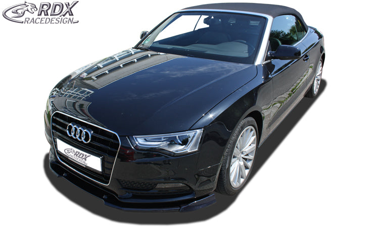 RDX Front Spoiler VARIO-X for AUDI A5 2011+ (Coupe + convertible + Sportback, Normal Frontbumper) Front Lip Splitter