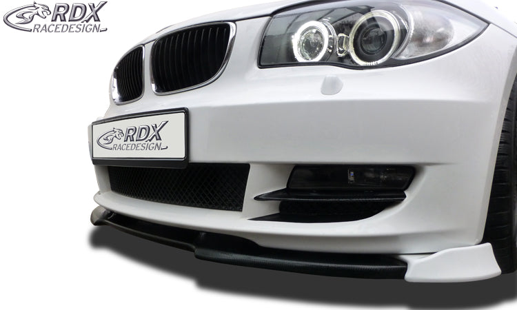 RDX Front Spoiler VARIO-X for BMW 1-series E82 / E88 Front Lip Splitter