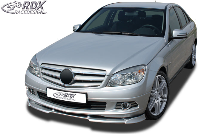 RDX Front Spoiler VARIO-X for MERCEDES C-class W204 -2011 Front Lip Splitter