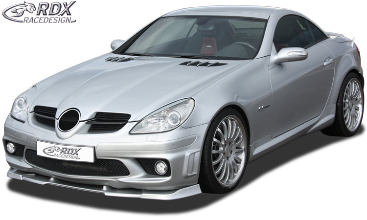 RDX Front Spoiler VARIO-X for MERCEDES SLK R171 AMG -2008 (Fit for AMG and Cars with AMG Frontbumper) Front Lip Splitter