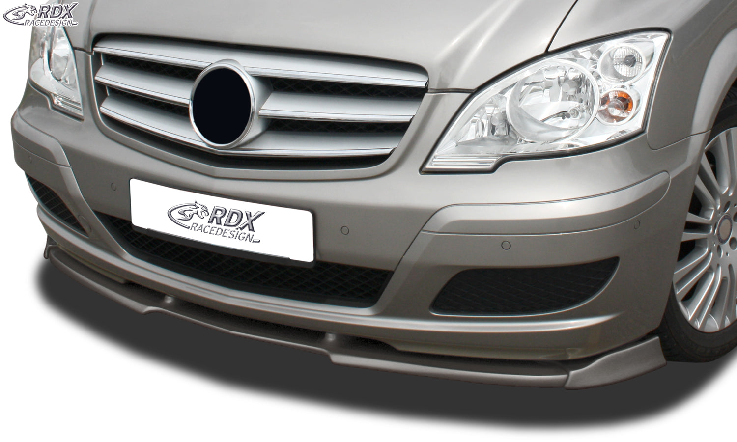 RDX Front Spoiler VARIO-X for MERCEDES Viano W639 / V639 (2010+) Front Lip Splitter