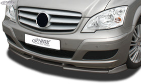 RDX Front Spoiler VARIO-X for MERCEDES Viano W639 / V639 (2010+) Front Lip Splitter