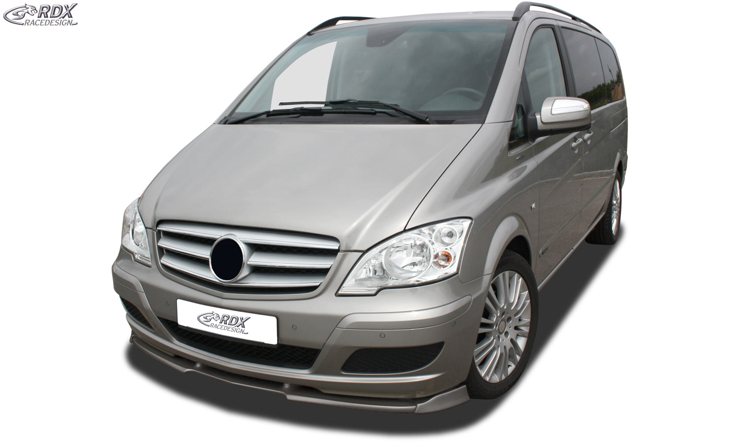 RDX Front Spoiler VARIO-X for MERCEDES Viano W639 / V639 (2010+) Front Lip Splitter