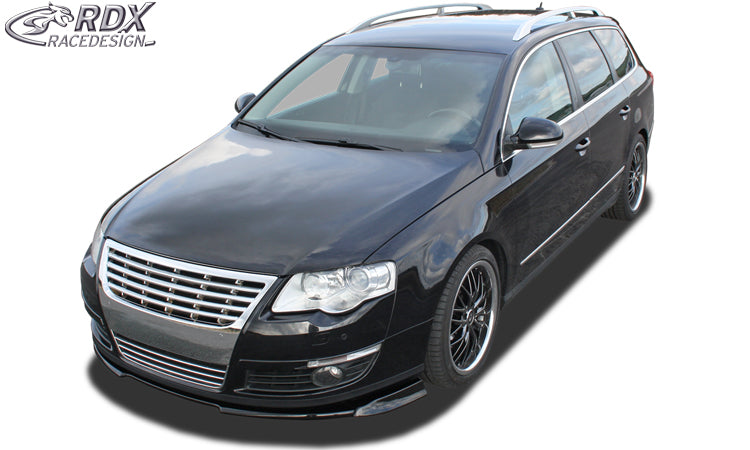 RDX Front Spoiler VARIO-X for VW Passat B6 / 3C Front Lip Splitter