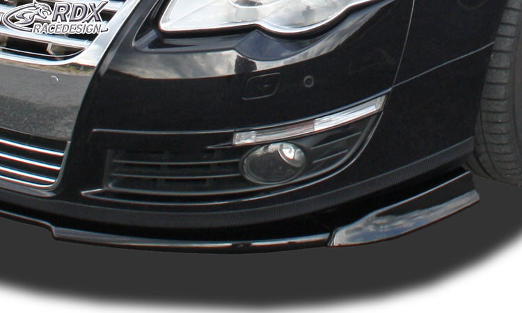 RDX Front Spoiler VARIO-X for VW Passat B6 / 3C Front Lip Splitter