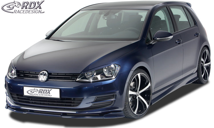 RDX Front Spoiler VARIO-X for VW Golf 7 Front Lip Splitter