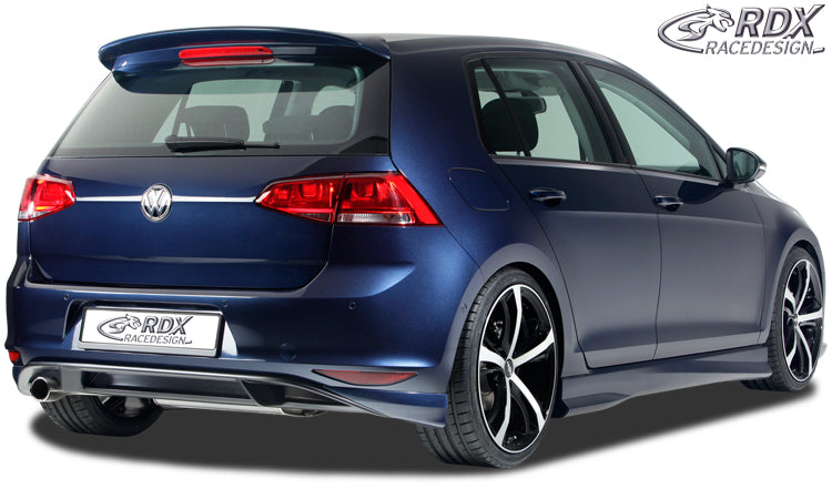 RDX Rear Bumper Extension for VW Golf 7 center part