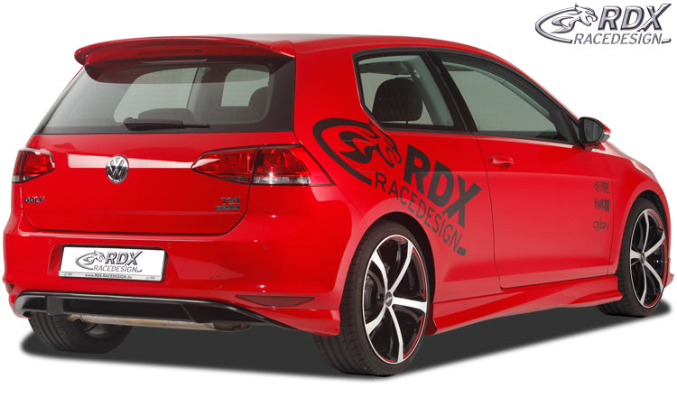 RDX Rear Bumper Extension for VW Golf 7 side parts