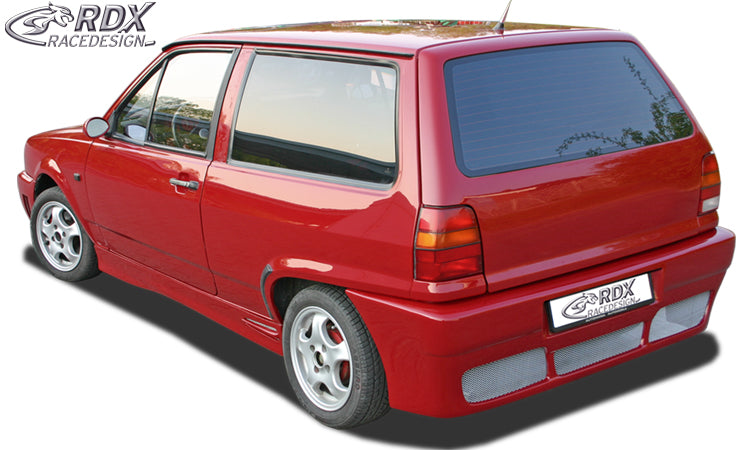 RDX Rear Bumper for VW Polo 3 (86c2f) Hatchback with numberplate "GT4