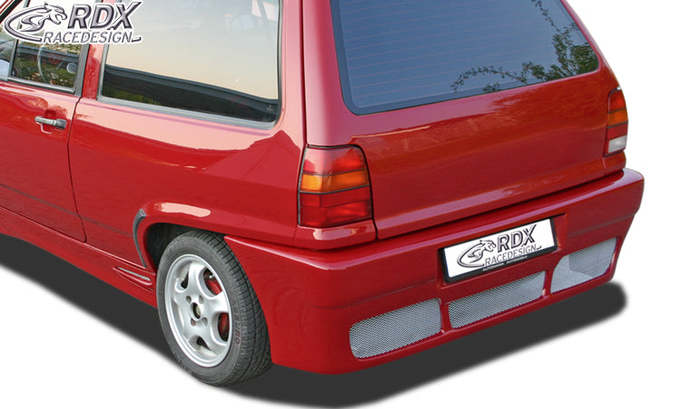 RDX Rear Bumper for VW Polo 3 (86c2f) Hatchback with numberplate "GT4