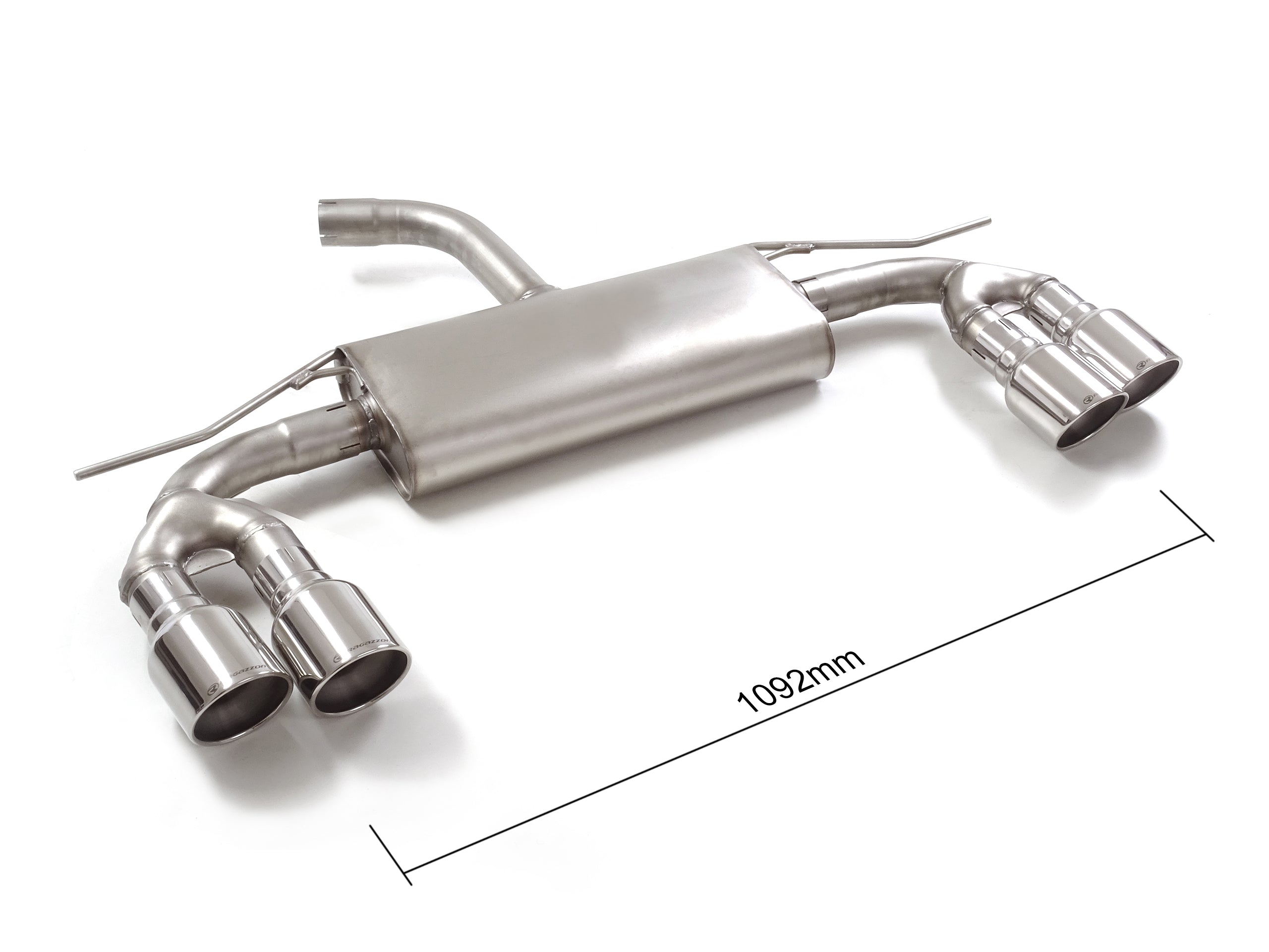 Audi A3 8Y/GY Rear Silencer Left/Right 50.1106.64