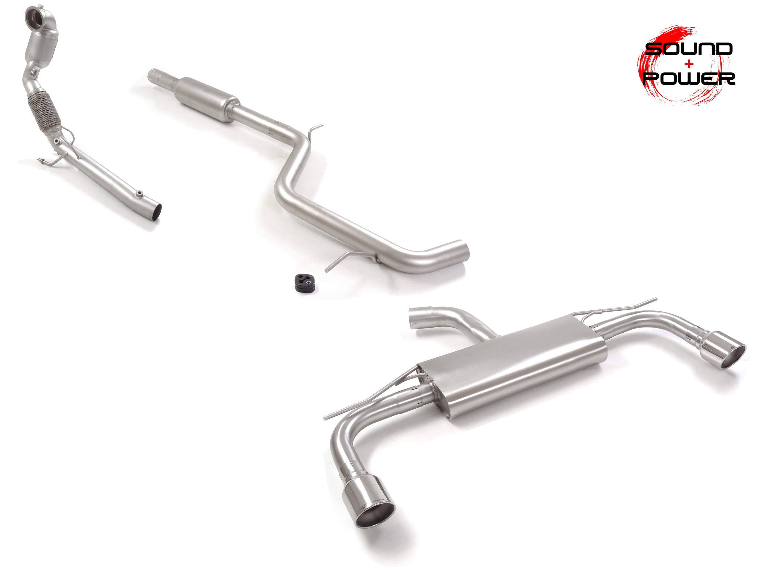 VW Golf 8 CD Rear Silencer Left/Right 50.1186.61