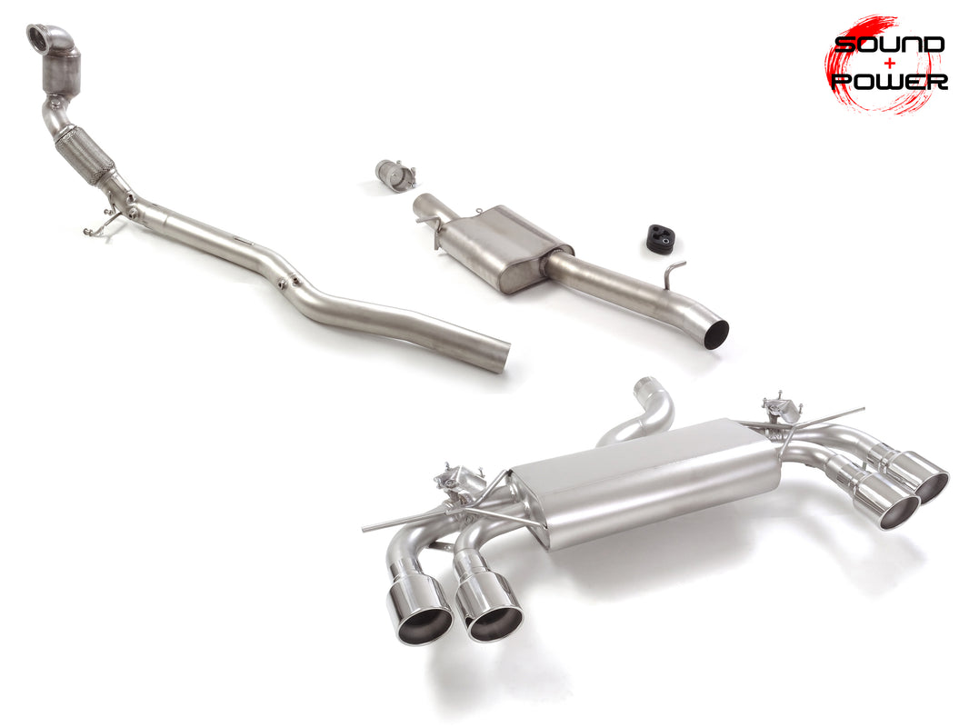 VW Golf 8 CD Rear Silencer Left/Right 50.1215.64