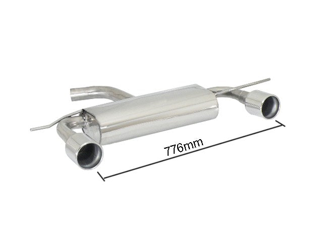 VW Golf/Scirocco 6/3 1K/13 Rear Silencer Left/Right 50.0252.06