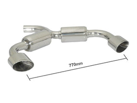 VW Golf/Scirocco 6/3 1K/13 Rear Silencer Left/Right 50.0350.12