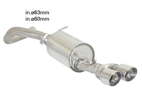 VW Polo 5 6R Rear Silencer 50.0459.58