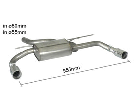 BMW 3/4 F30-F36 Rear Silencer Left/Right 50.0462.04