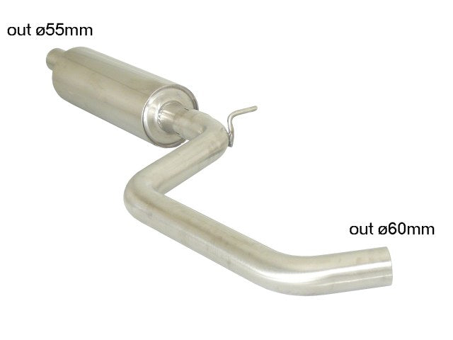 Audi A3 8V/8VA Rear Silencer 50.0488.80