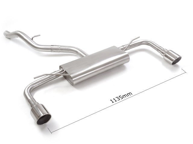 VW Golf 8 CD Rear Silencer Left/Right 50.0993.61