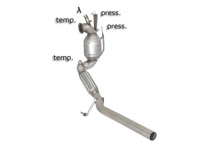 Audi A1 8X DPF Replacement Pipe 54.0243.01