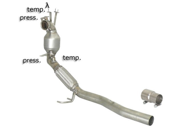 Audi A3 8P DPF Replacement Pipe 54.0245.01