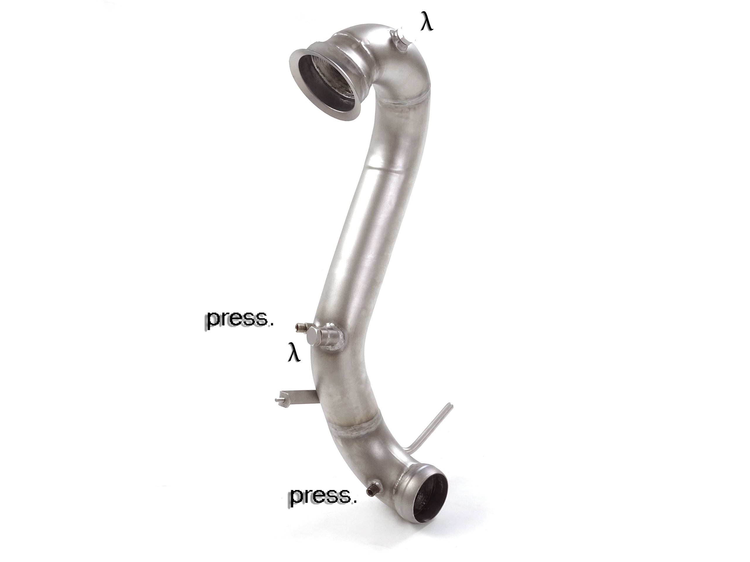 Mercedes-Benz A/CLA/GLA W176/C117/X117/X156 Catalyst Replacement Pipe 55.0756.00