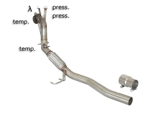 VW Passat 6 3C/B6/B7 Cat & DPF Replacement Pipe 55.0282.00
