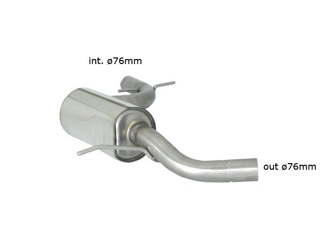 VW Golf 6 1K Silencer 57.0074.00