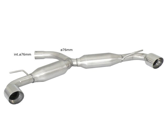 VW Golf 6 1K Rear Silencer Left/Right 58.0586.61