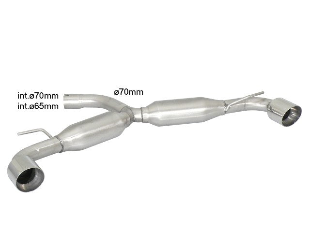VW Golf 6 1K Rear Silencer Left/Right 58.0585.61