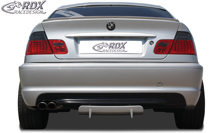 RDX Rear Diffusor U-Diff for BMW E46 (all, also M-Technic, M3, Touring)