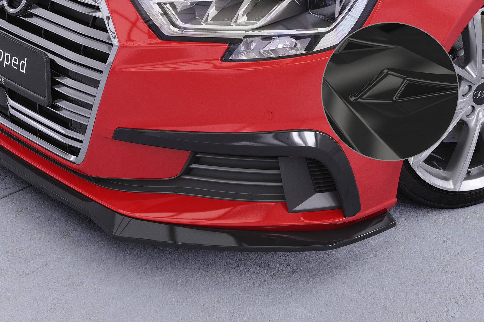 Audi A3 (8V) Facelift Carbon Look Air Intake Set AI034