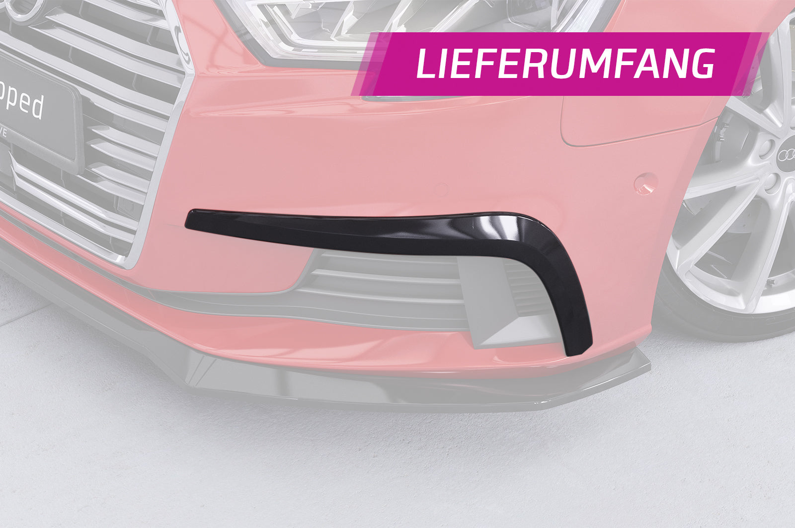 Audi A3 (8V) Facelift Carbon Look Air Intake Set AI034