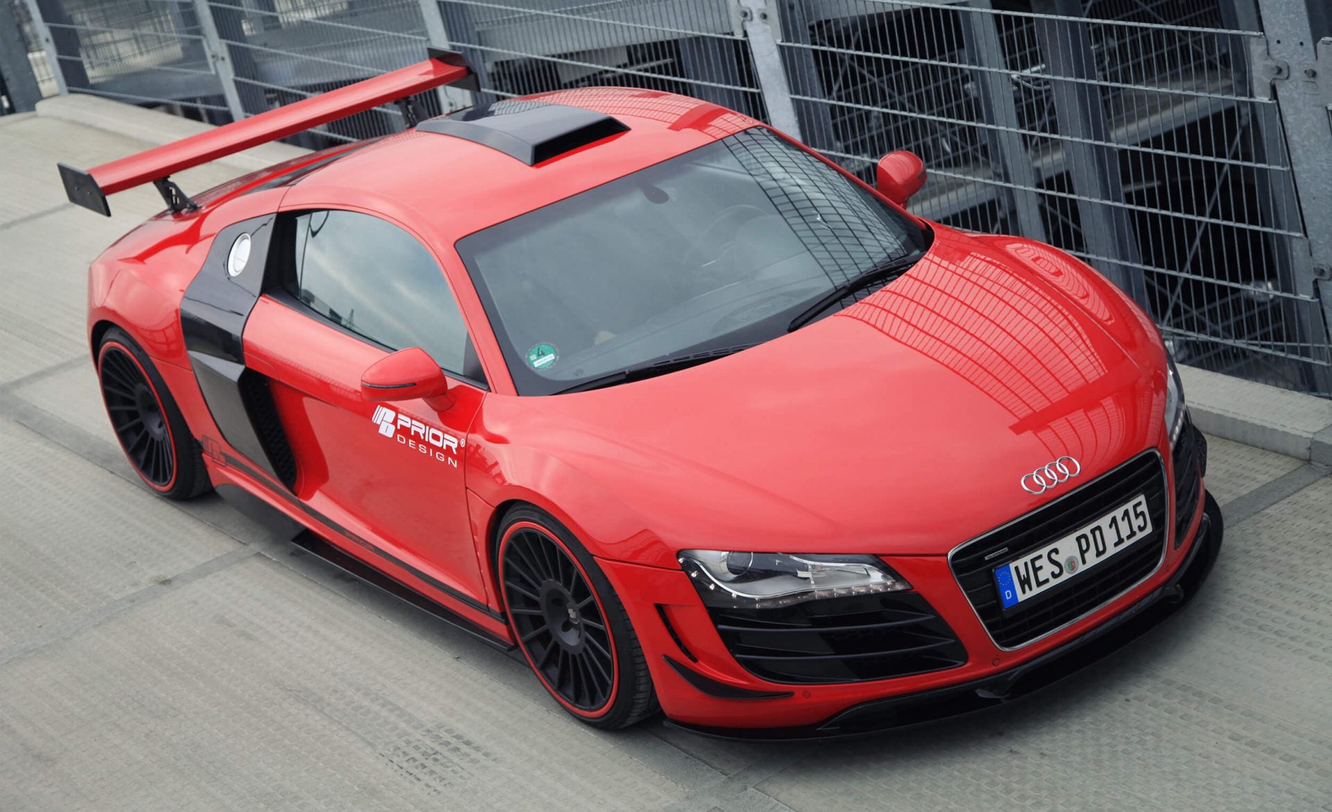 Audi R8 Type 42 Roof Scoop PD GT850