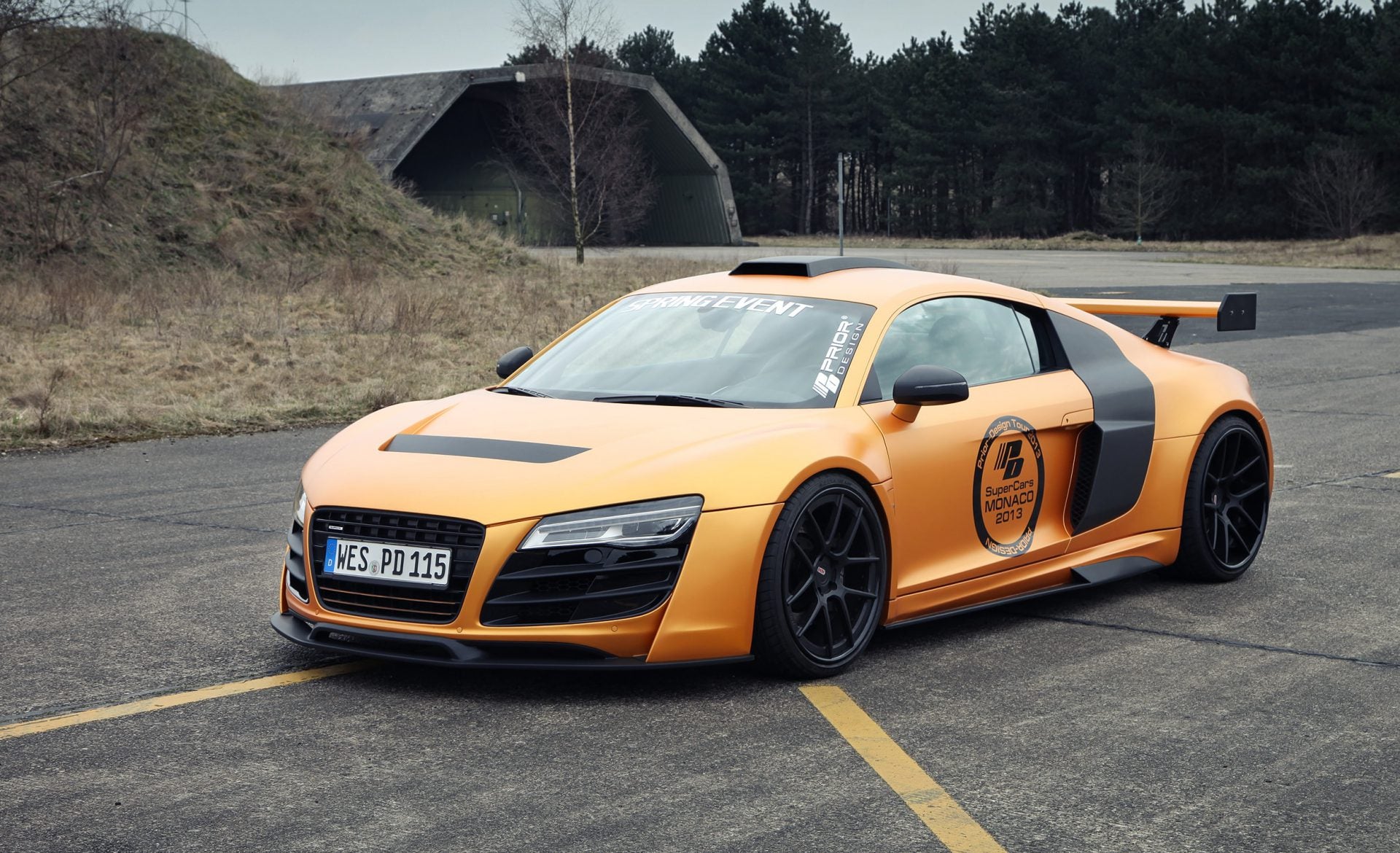 Audi R8 Type 42 Roof Scoop PD GT850