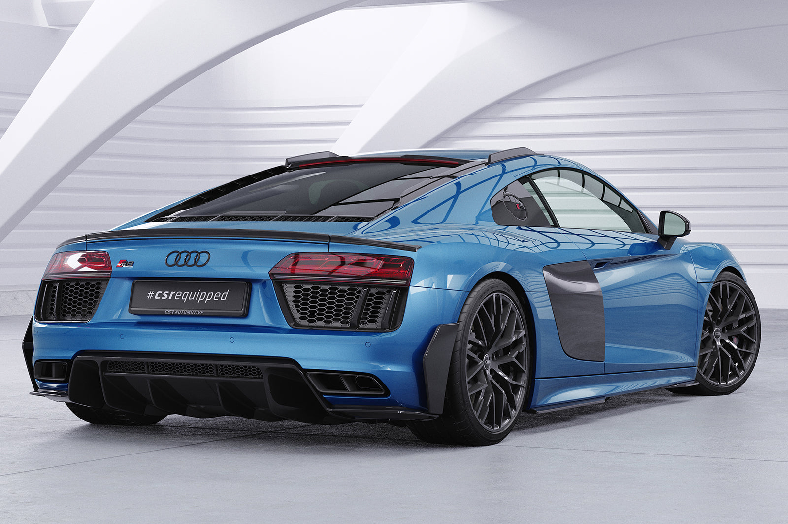 Audi R8 4S Facelift Rear Side Blade Set BL001
