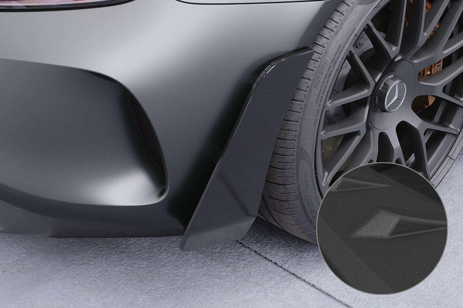 Mercedes-AMG GT C190 Rear Side Blade Set BL003