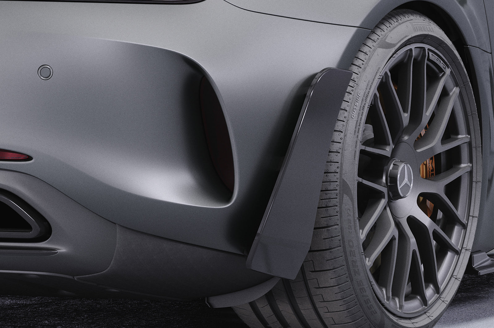 Mercedes-AMG GT C190 Rear Side Blade Set BL003
