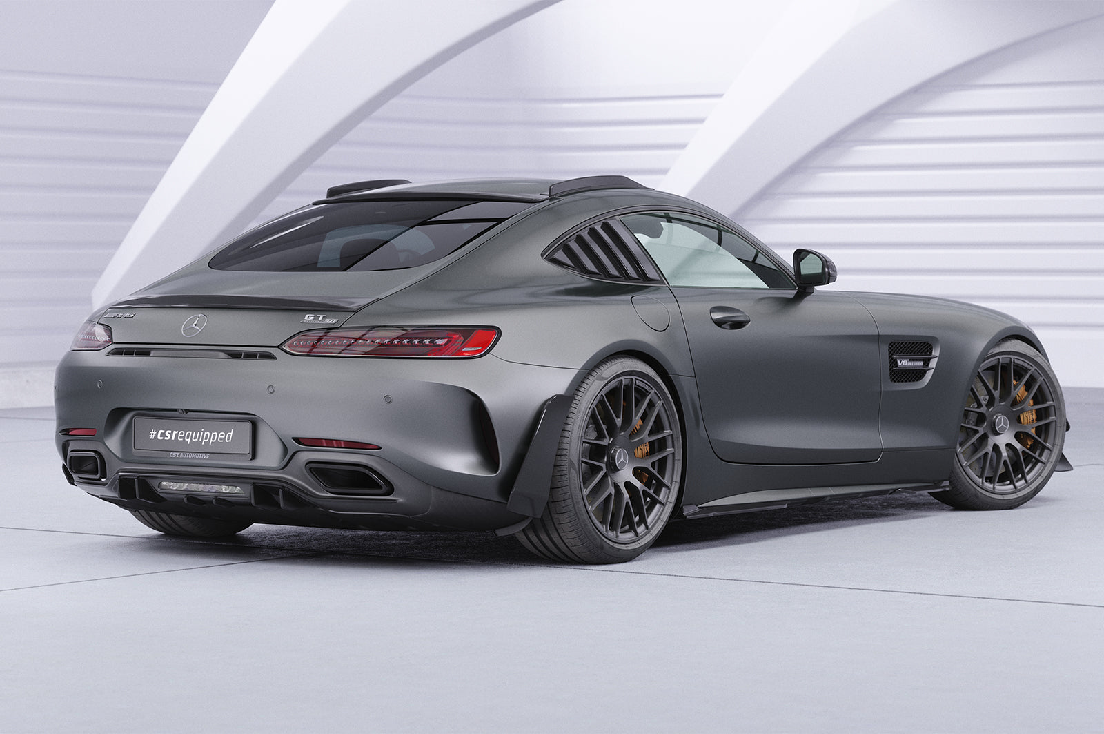 Mercedes-AMG GT C190 Rear Side Blade Set BL003