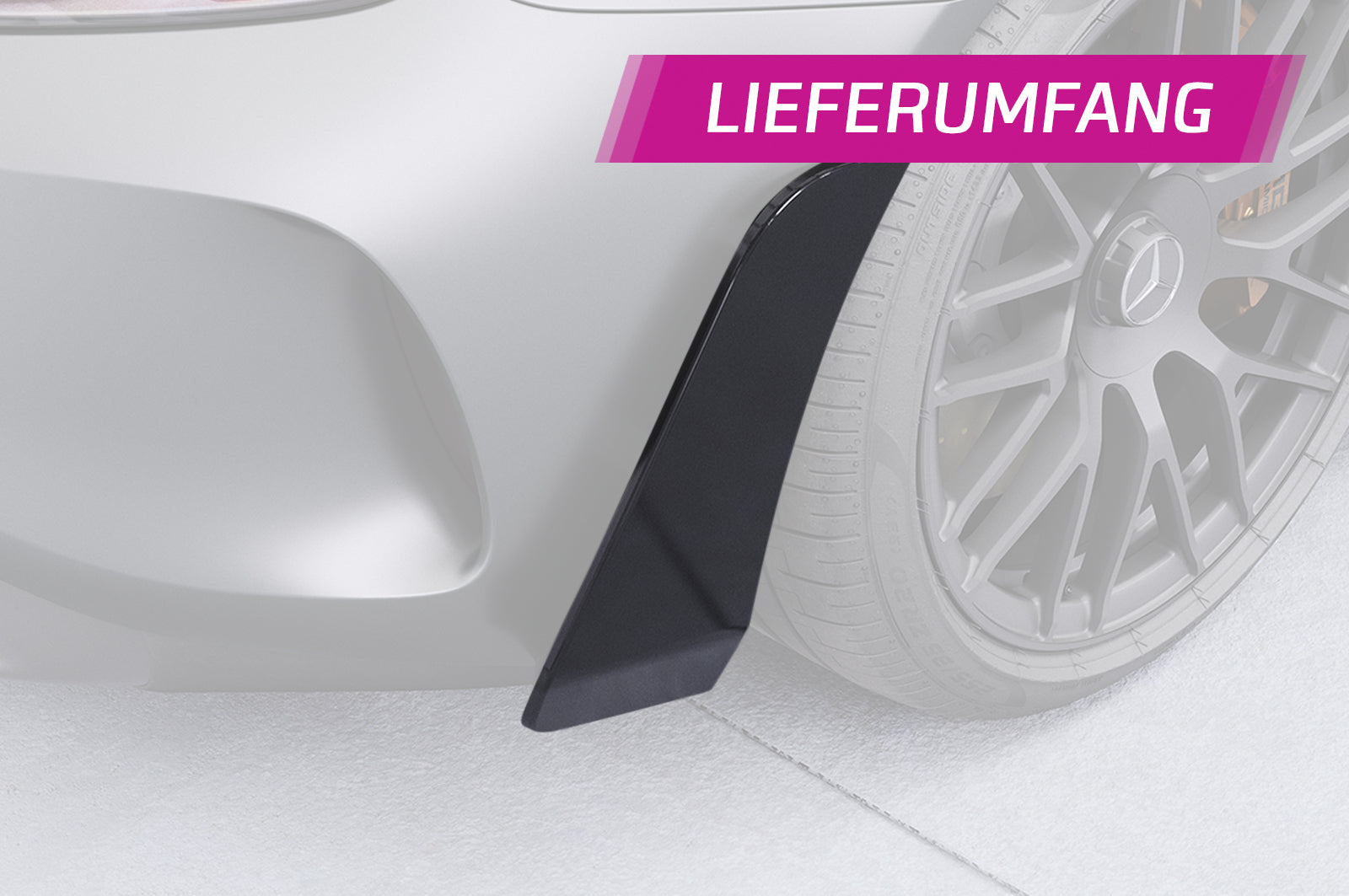 Mercedes-AMG GT C190 Rear Side Blade Set BL003