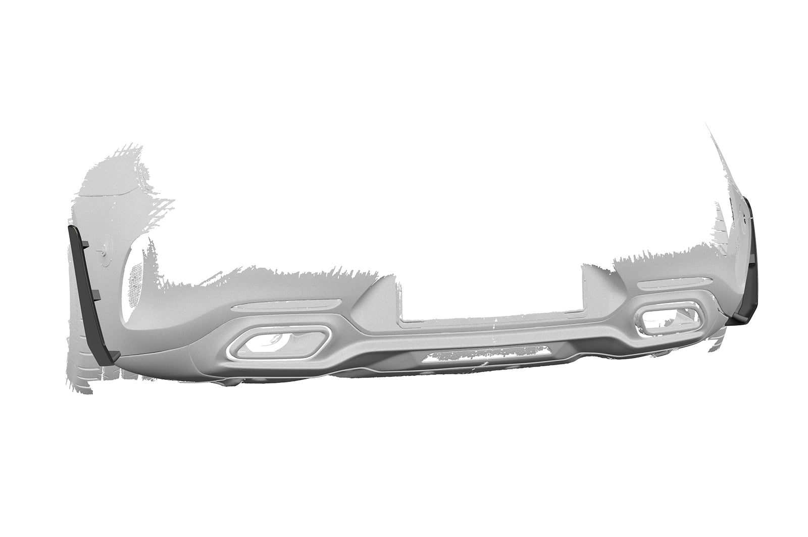 Mercedes-AMG GT C190 Rear Side Blade Set BL003